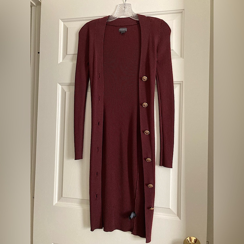 Bold Elements Long Cardigan
